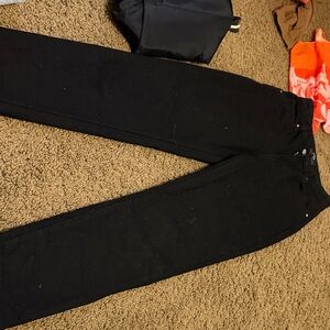 Cotton On Black Straight Leg Jeans